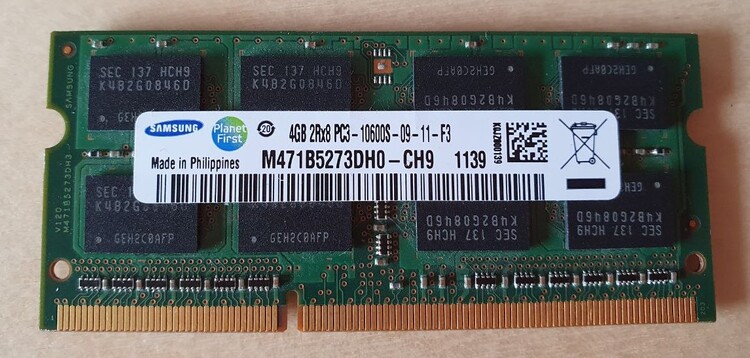 Samsung M471B5273DH0-CH9 4GB from QNAP NAS