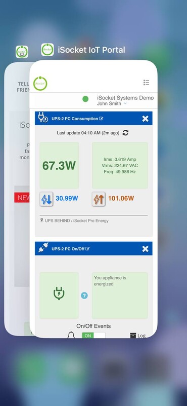 iSocket IoT Portal as PWA